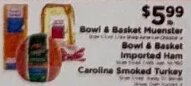 Bowl & Basket Muenster, Imported Ham, Carolina Smoked Turkey at ShopRite