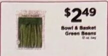 Bowl & Basket Green Beans