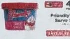 Friendly's Single Serve Sundaes