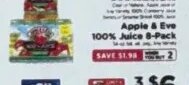 Apple & Eve 100% Juice 8-Pack
