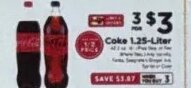 Coke 1.25-Liter at ShopRite