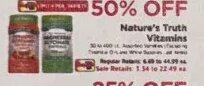 Nature's Truth Vitamins