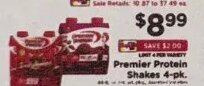 Premier Protein Shakes 4-pk.