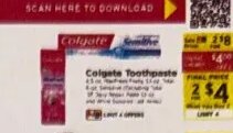 Colgate Toothpaste at ShopRite