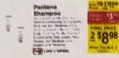 Pantene Shampoo