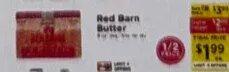 Red Barn Butter at ShopRite