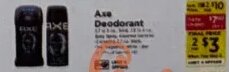Axe Deodorant