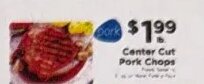 Center Cut Pork Chops at ShopRite