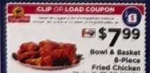 Bowl & Basket 8-Piece Fried Chicken