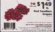Red Seedless Grapes at ShopRite