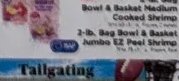 2-lb. Bag Bowl & Basket Medium Cooked Shrimp
