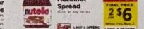 Nutella Hazelnut Spread