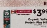 Organic Valley Protein Plus Milk at ShopRite