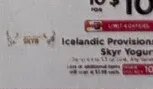 Icelandic Provisions Skyr Yogurt at ShopRite
