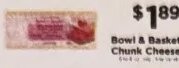 Bowl & Basket Chunk Cheese
