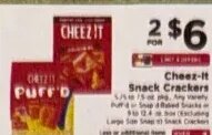 Cheez-It Snack Crackers at ShopRite