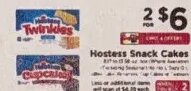 Hostess Snack Cakes