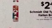 Schmidt Old Tyme Italian Bread at ShopRite