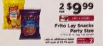 Frito Lay Snacks Party Size