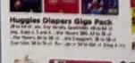 Huggies Diapers Giga Pack at ShopRite