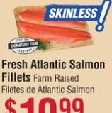 Fresh Atlantic Salmon Fillets