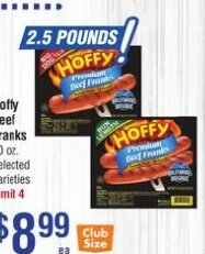 Hoffy Beef Franks at Smart & Final