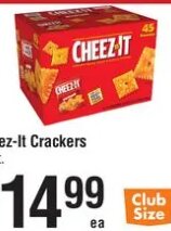 Cheez-It Crackers at Smart & Final