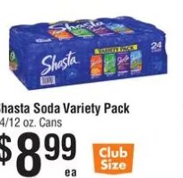 Shasta Soda Variety Pack