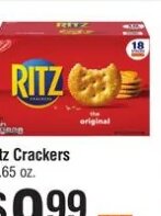 Ritz Crackers at Smart & Final