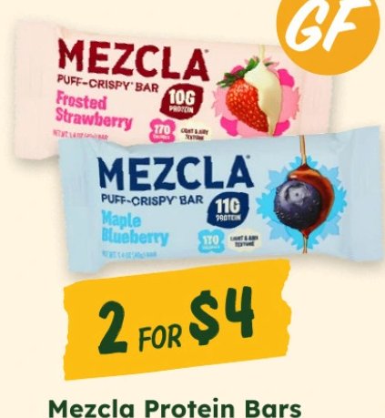 Mezcla Protein Bars