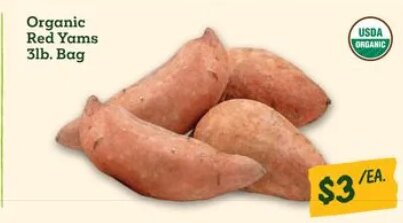 Organic Red Yams