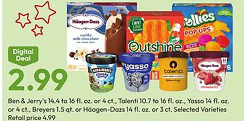 Ben & Jerry's, Talenti, Yasso, Breyers or Häagen-Dazs
