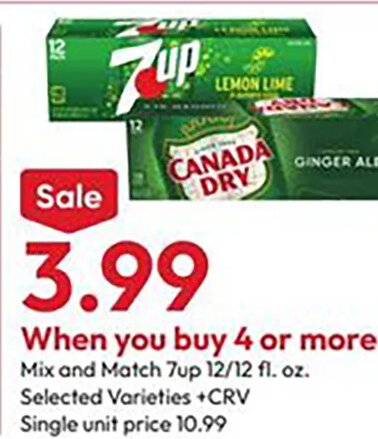 7up, Canada Dry