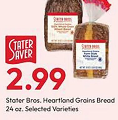 Stater Bros. Heartland Grains Bread at Stater Bros.