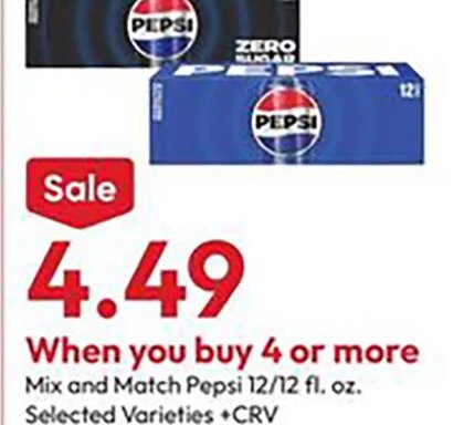 Pepsi at Stater Bros.