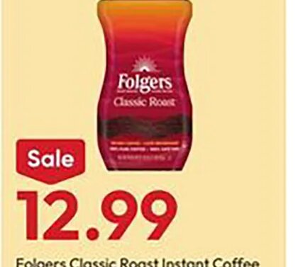 Folgers Classic Roast Instant Coffee
