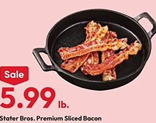 Stater Bros. Premium Sliced Bacon at Stater Bros.