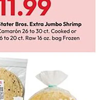 Stater Bros. Extra Jumbo Shrimp at Stater Bros.