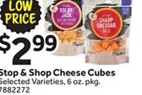 Stop & Shop Cheese Cubes