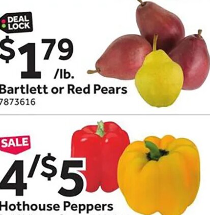 Bartlett or Red Pears