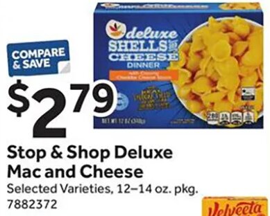 Stop & Shop Deluxe Mac and Cheese at Stop & Shop