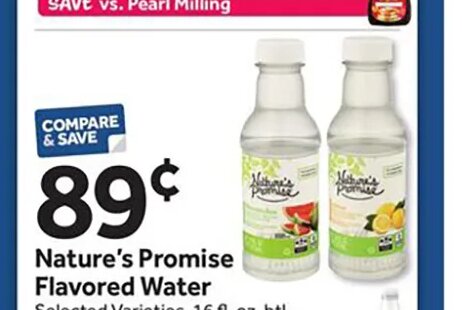 Nature's Promise Flavored Water at Stop & Shop