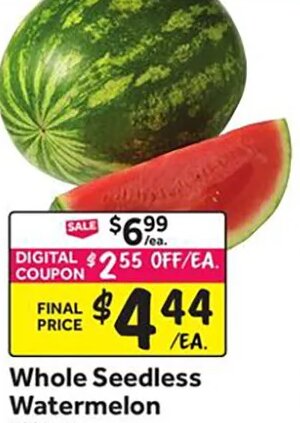 Whole Seedless Watermelon at Stop & Shop