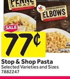 Stop & Shop Pasta at Stop & Shop
