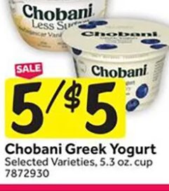 Chobani Greek Yogurt