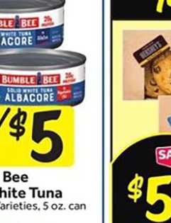 Bumble Bee Solid White Tuna at Stop & Shop