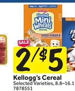 Kellogg's Cereal at Stop & Shop