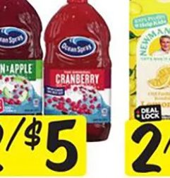 Ocean Spray Juice Blends at Stop & Shop