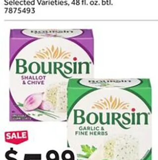 Boursin Gourmet Cheese