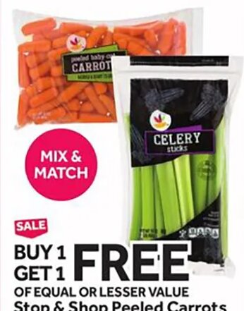 Stop & Shop Peeled Carrots or Celery Sticks